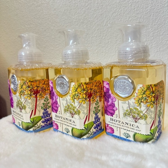 3 Pack Michel Design Works Foaming Shea Butter Hand Soap ~ BOTANICA scented - Picture 2 of 3